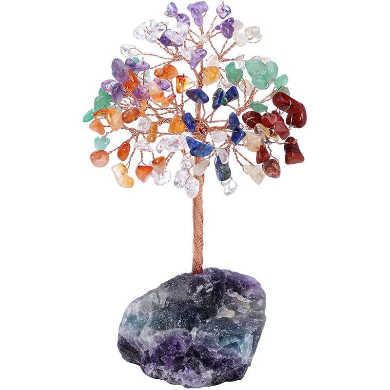 Tree of Life Crystal Ornament
