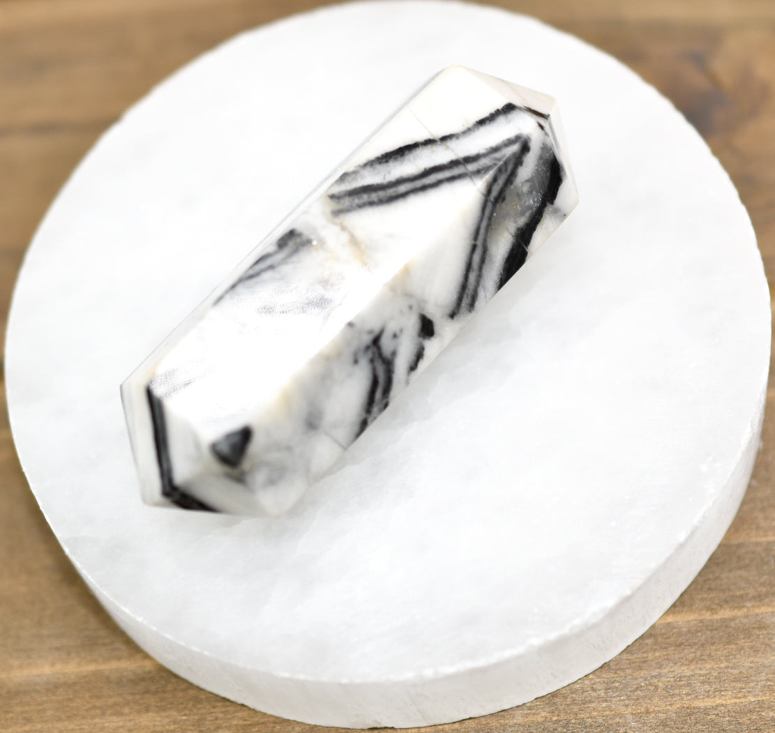 Selenite Shapes Charging Plates – Sacred Geometry for Crystal Cleansing