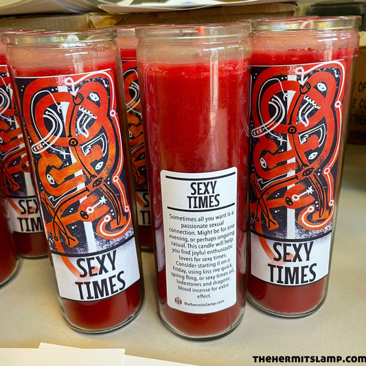 The Hermits Lamp 7 Day Candle - Sexy Times