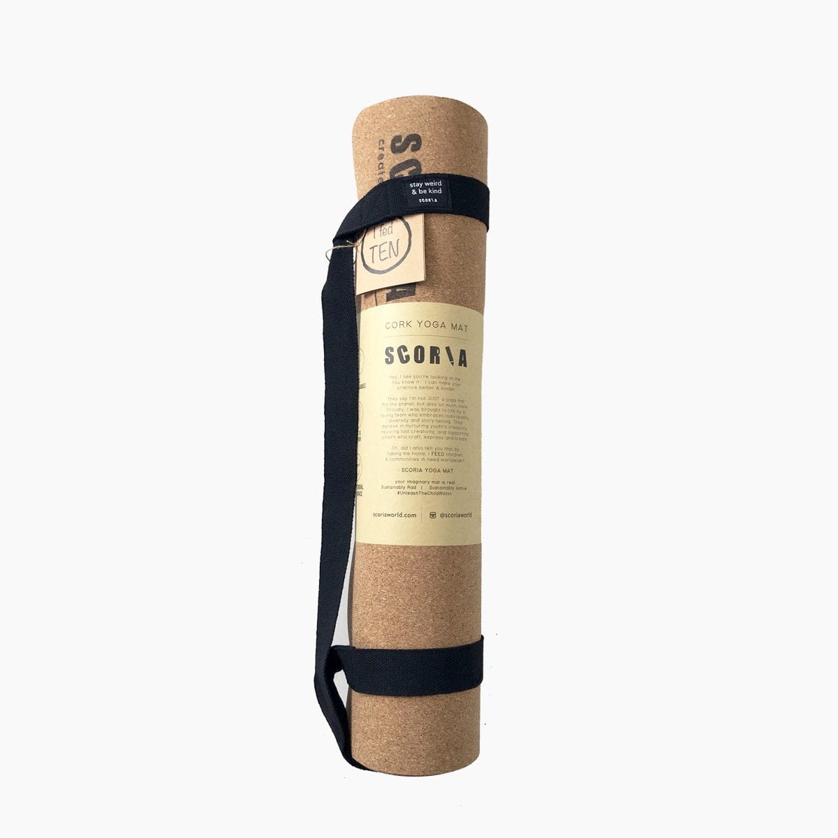 X-TALL Essential Cork Yoga Mat | 6′7 long | 4.5MM