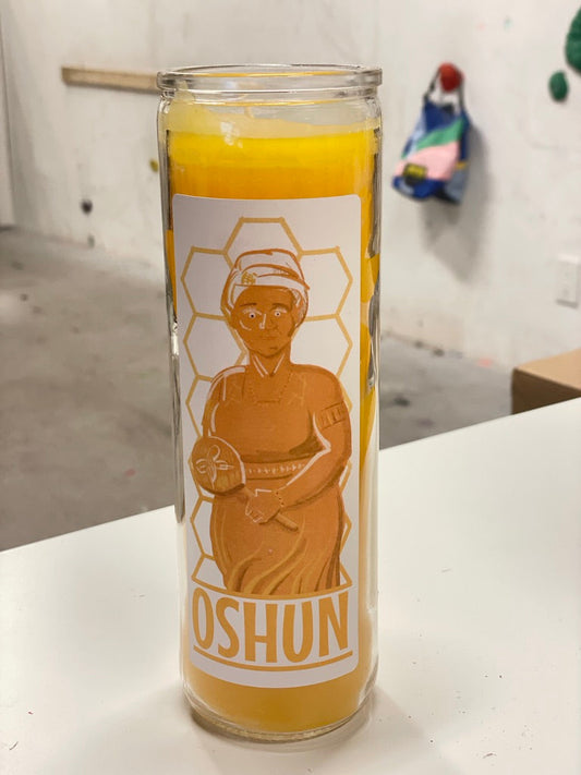 The Hermits Lamp 7 Day Candle - Oshun