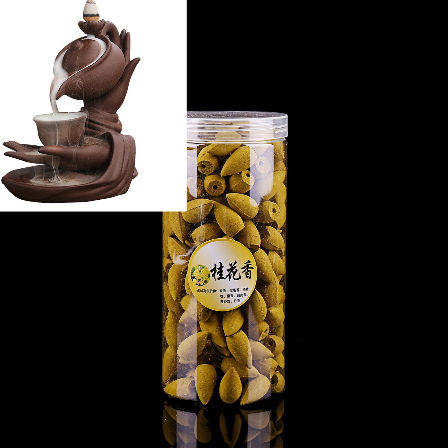 Hanging Pot Back Flow Incense Holder