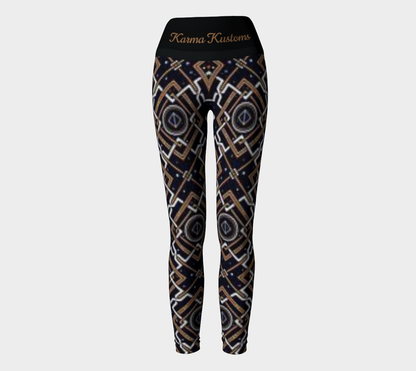 Karma Kustoms The Forgotten Science Of Geometry Yoga Leggings