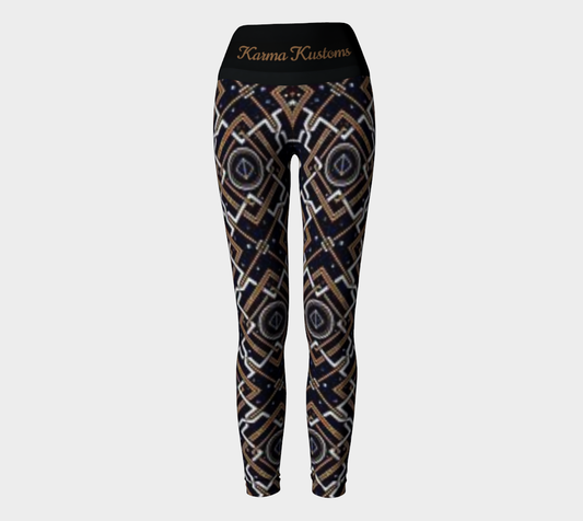 Karma Kustoms The Forgotten Science Of Geometry Yoga Leggings