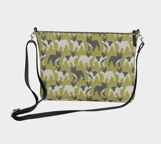 Karma Kustoms-Vegan Leather-Crossbody Purse-Bulldogs