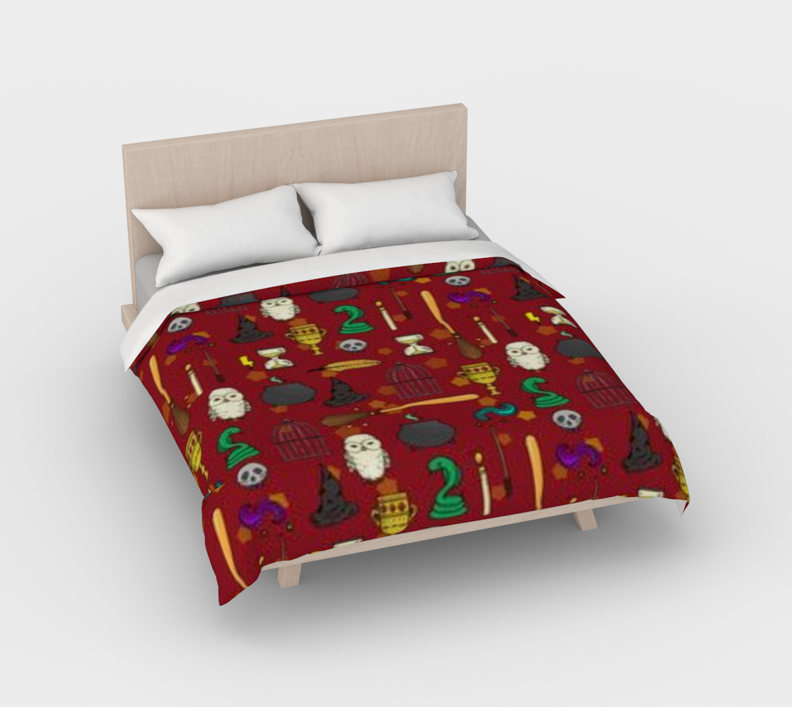 Karma Kustoms Sorcerer Duvet Cover