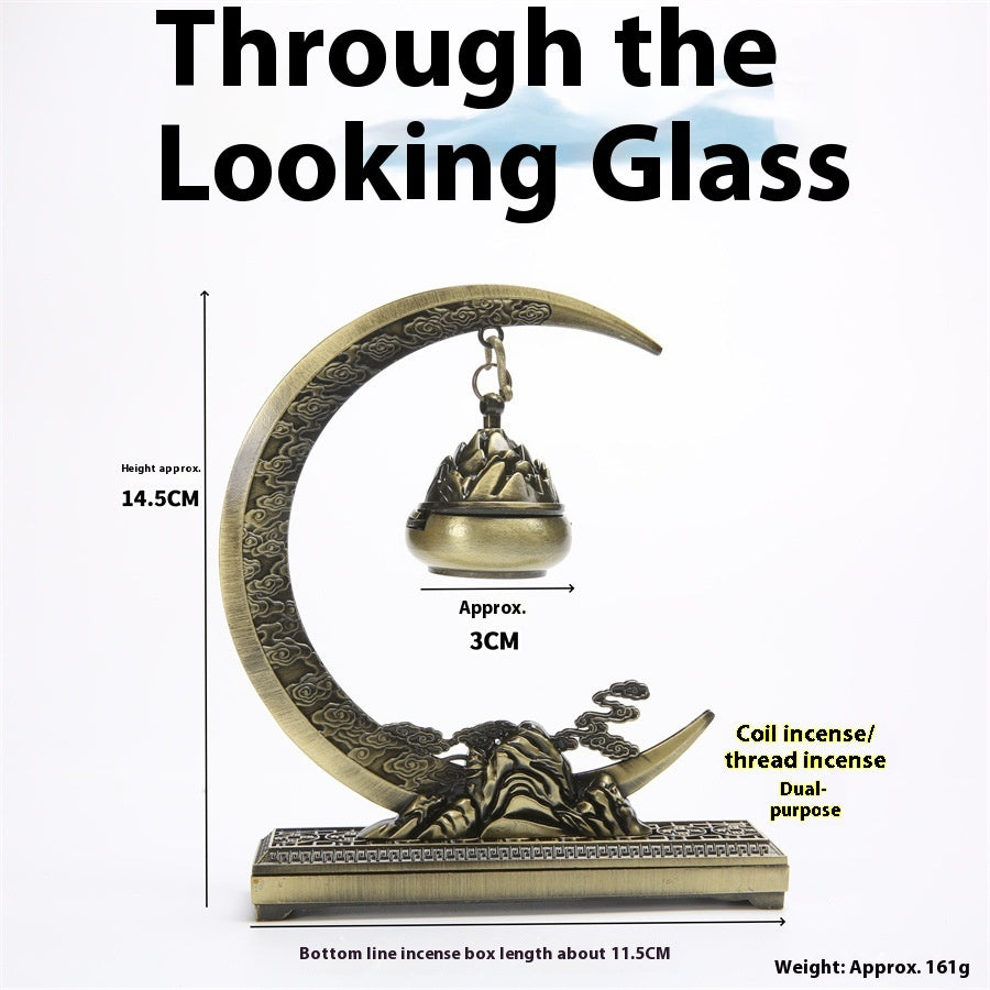 Hanging Ball Zen Back Flow Incense Holder