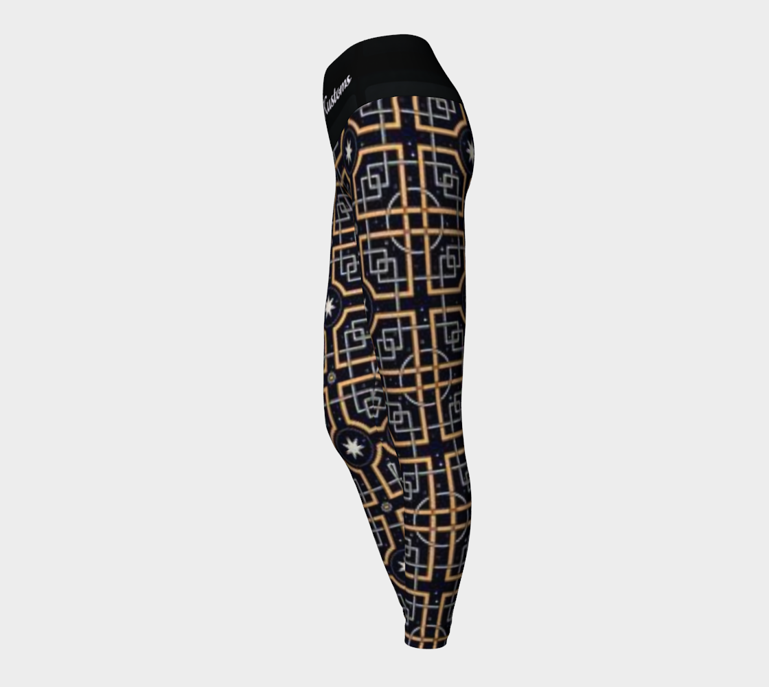 Karma Kustoms The Origin Of Consciousness Yoga Leggings