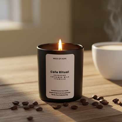 Cafe Ritual Candle | Espresso + Steamed Milk