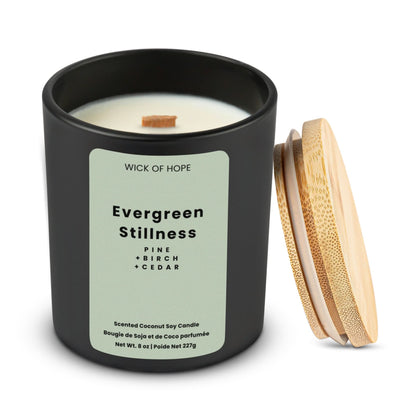 Evergreen Stillness Candle | Pine + Cedar
