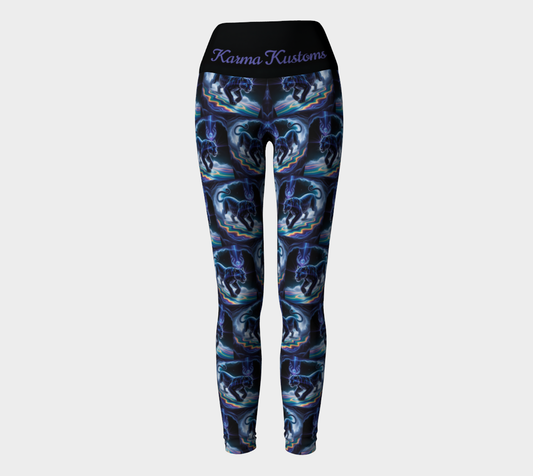 Karma Kustoms Astral Panther Yoga Leggings