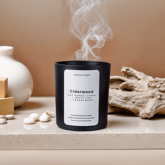 Ciderwood Candle | Oak Barrel Cider + Sandalwood
