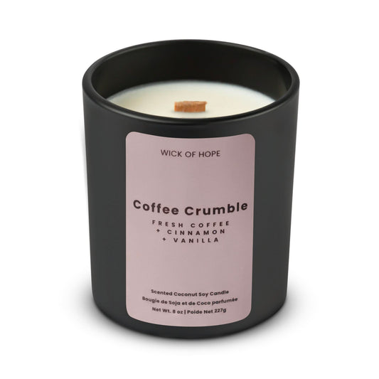 Coffee Crumble Candle | Fresh Coffee + Vanilla Butter