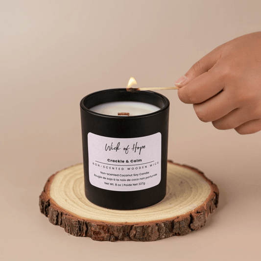 Crackle & Calm Candle | Unscented