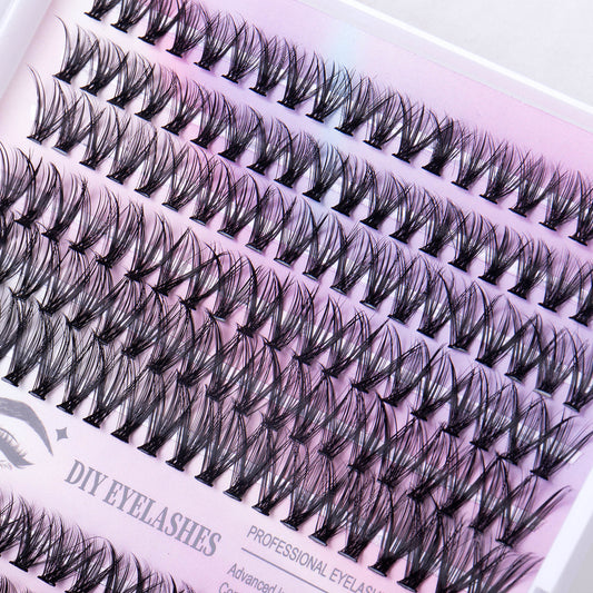 12 Rows Of 30D Plus 40D Clusters Of 240 Segmented Lashes Set