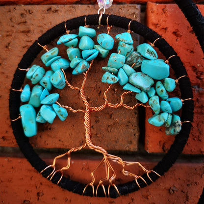 Tree Of Life Feather Dream Catcher