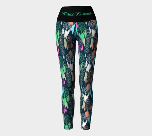 Karma Kustoms Dream Catcher Yoga Leggings
