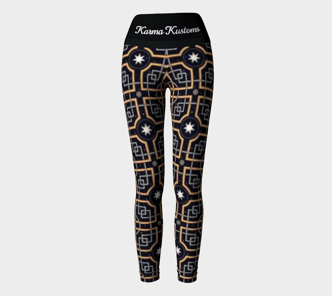 Karma Kustoms The Origin Of Consciousness Yoga Leggings