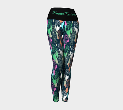 Karma Kustoms Dream Catcher Yoga Leggings