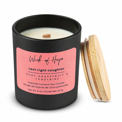Last Light Laughter Candle | Ruby Grapefruit + Tangerine