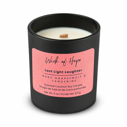Last Light Laughter Candle | Ruby Grapefruit + Tangerine