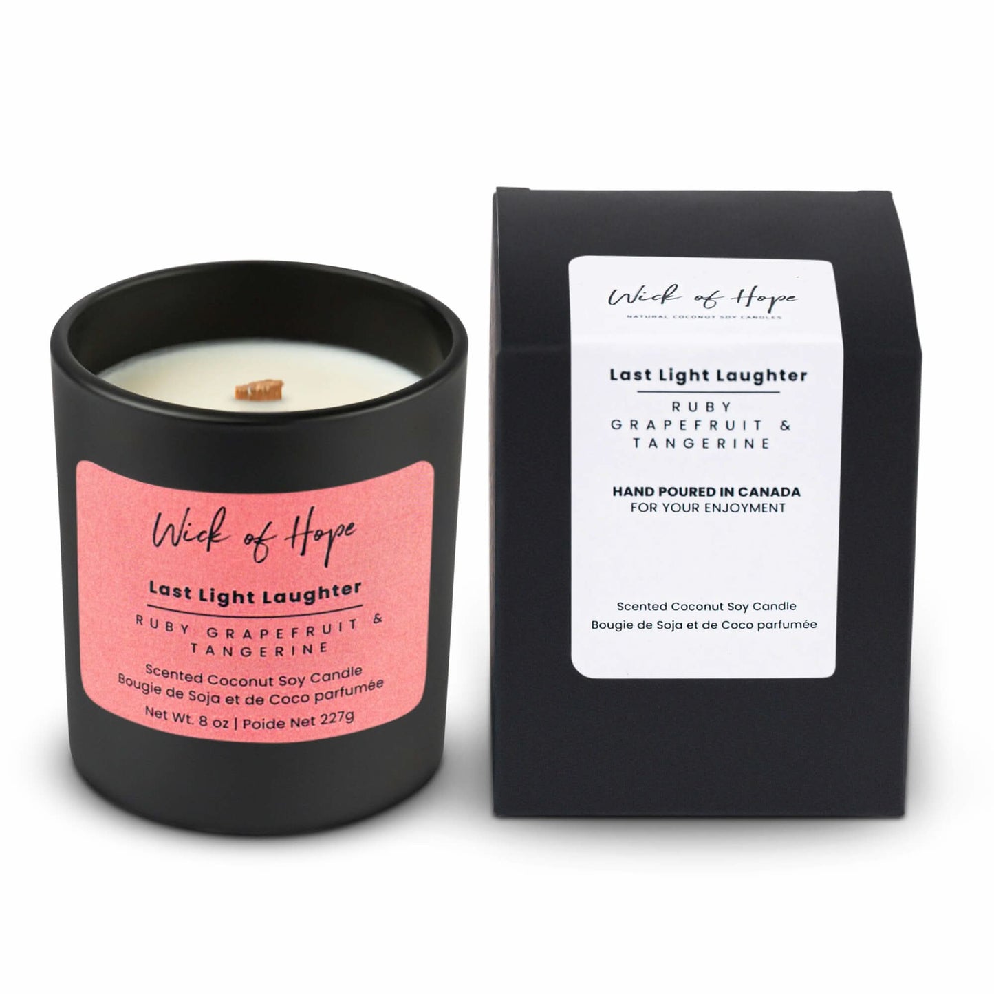 Last Light Laughter Candle | Ruby Grapefruit + Tangerine