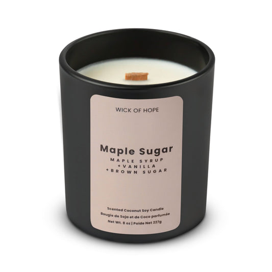Maple Sugar Candle | Maple Syrup + Brown Sugar