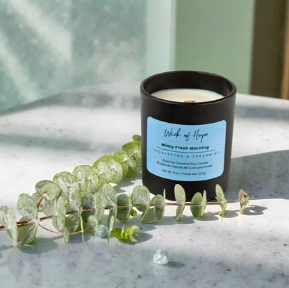 Minty Fresh Morning Candle | Eucalyptus + Spearmint