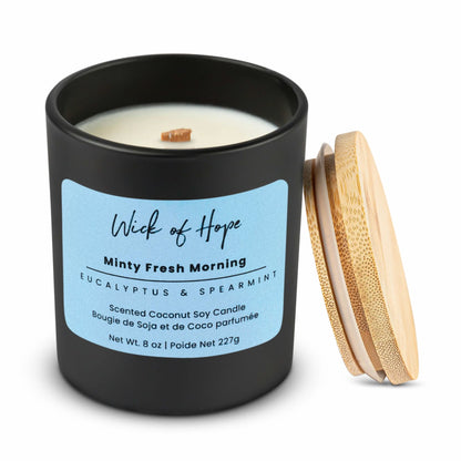 Minty Fresh Morning Candle | Eucalyptus + Spearmint