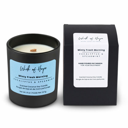 Minty Fresh Morning Candle | Eucalyptus + Spearmint