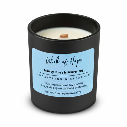 Minty Fresh Morning Candle | Eucalyptus + Spearmint