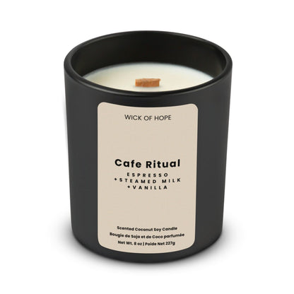 Cafe Ritual Candle | Espresso + Steamed Milk