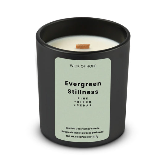 Evergreen Stillness Candle | Pine + Cedar