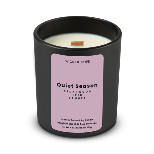 Quiet Season Candle | Cedarwood + Fig