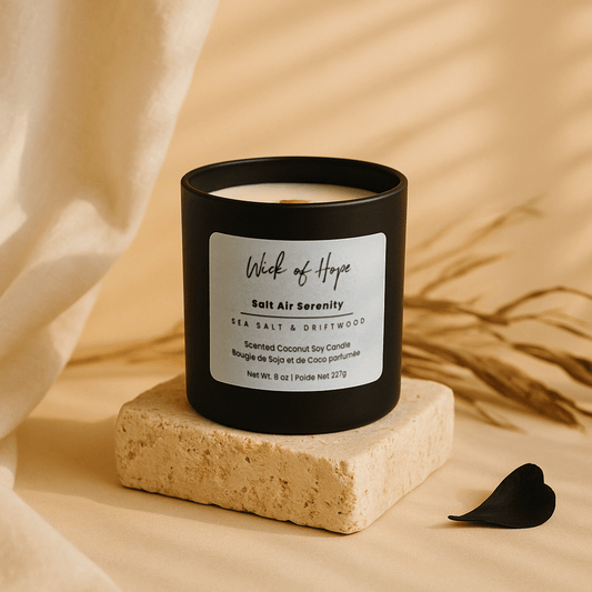 Salt Air Serenity Candle | Sea Salt + Driftwood