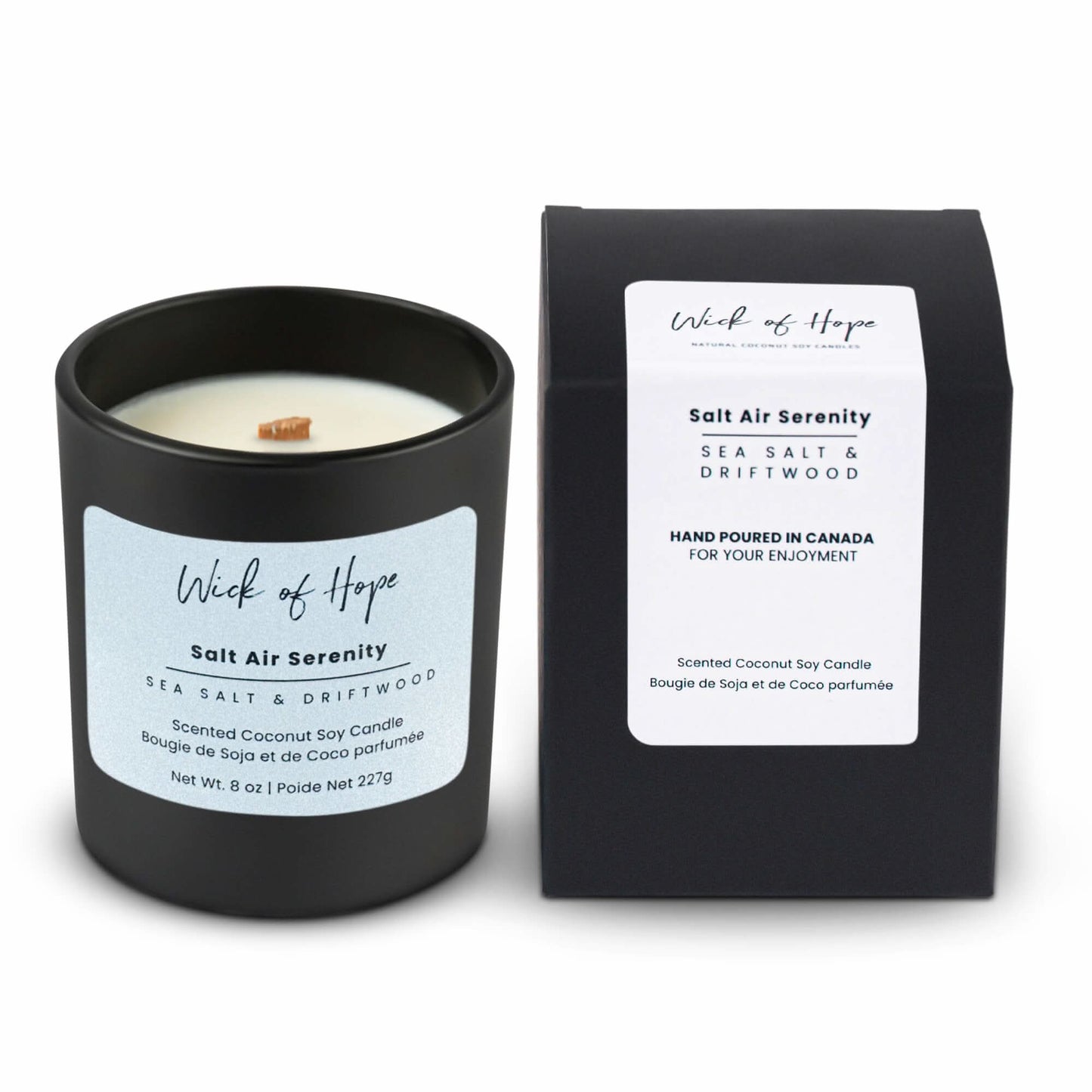Salt Air Serenity Candle | Sea Salt + Driftwood