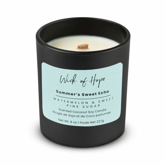 Summer’s Sweet Echo Candle | Watermelon + Sweet Pink Sugar