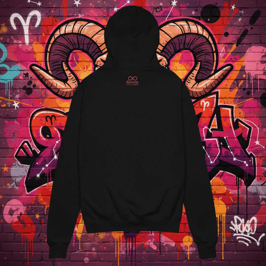 Karma Kustoms-Unisex Hoodie-Aries