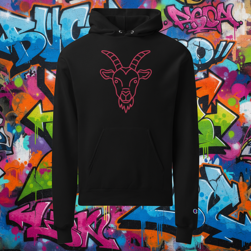 Karma Kustoms-Champion Unisex hoodie-Capricorn